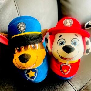 Nickelodeon Paw Patrol Slippers 9-10 Light Up Toddler Chase Marshall Nick Jr